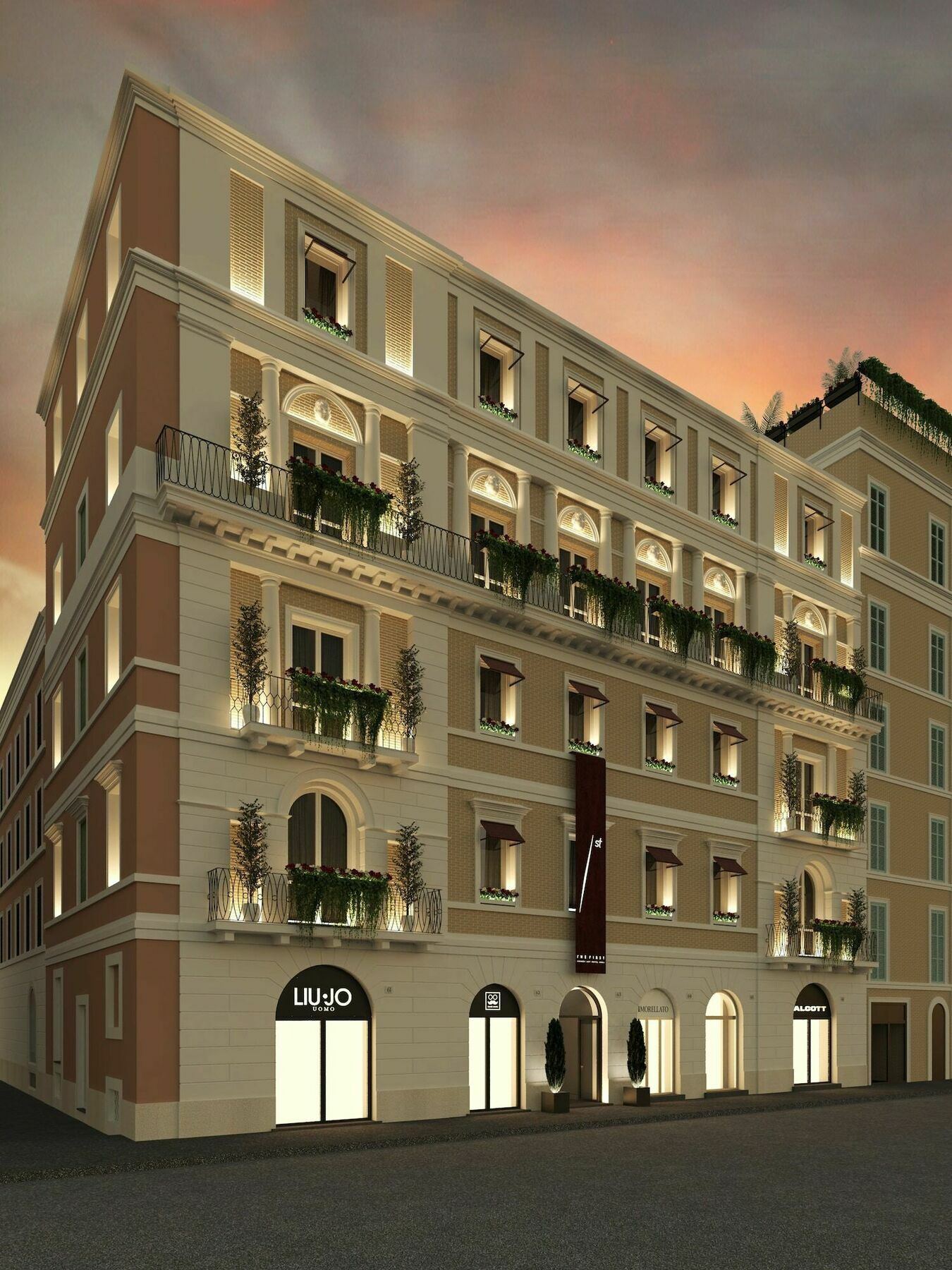 The First Dolce - Preferred Hotels & Resorts Rzym Zewnętrze zdjęcie